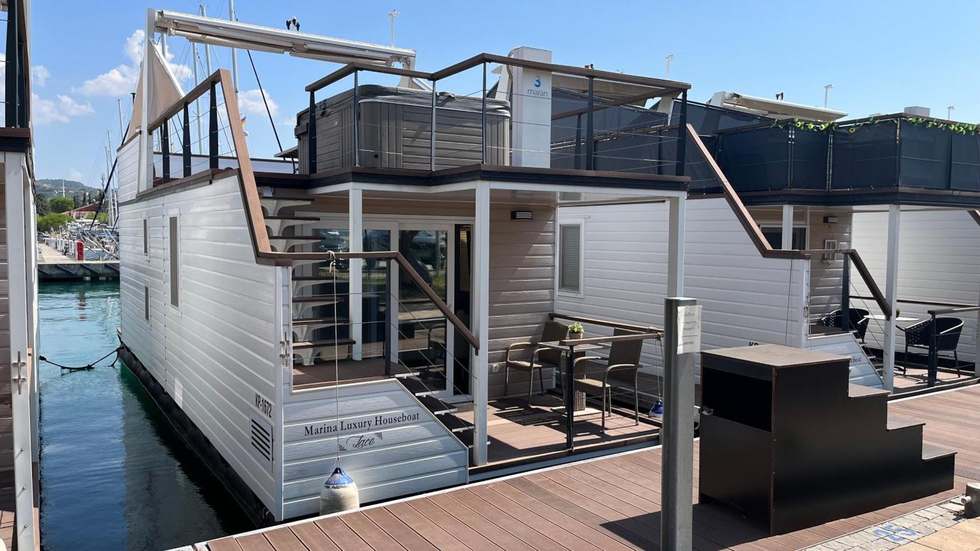 Marina Luxury Houseboat Lace Portoroz Exterior foto
